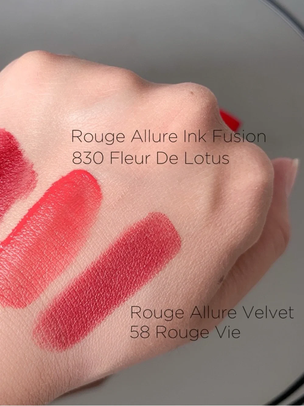 NEW Chanel Rouge Allure Velvet Luminous Matte Lipstick 58 Rouge Vie Red classic